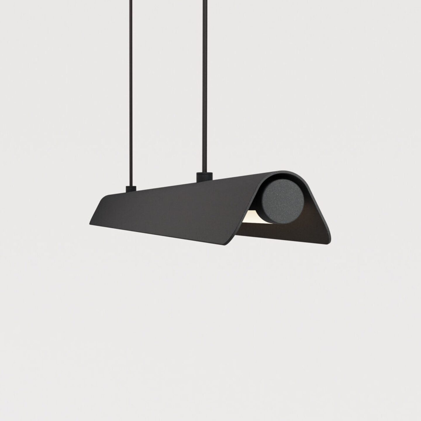 V Fold Linear 096 Iron Grey